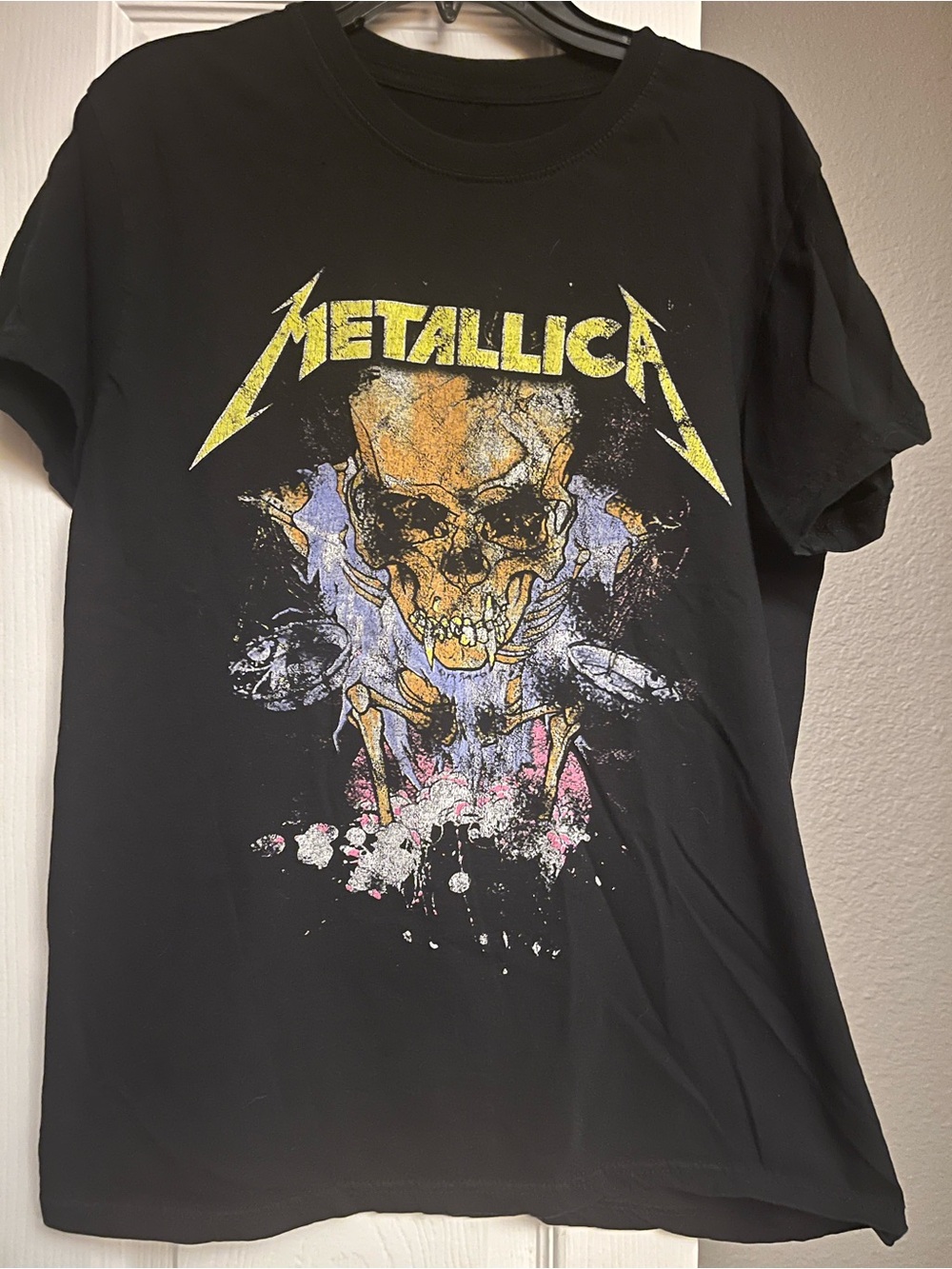 Black Graphic Band T‑Shirt - Black